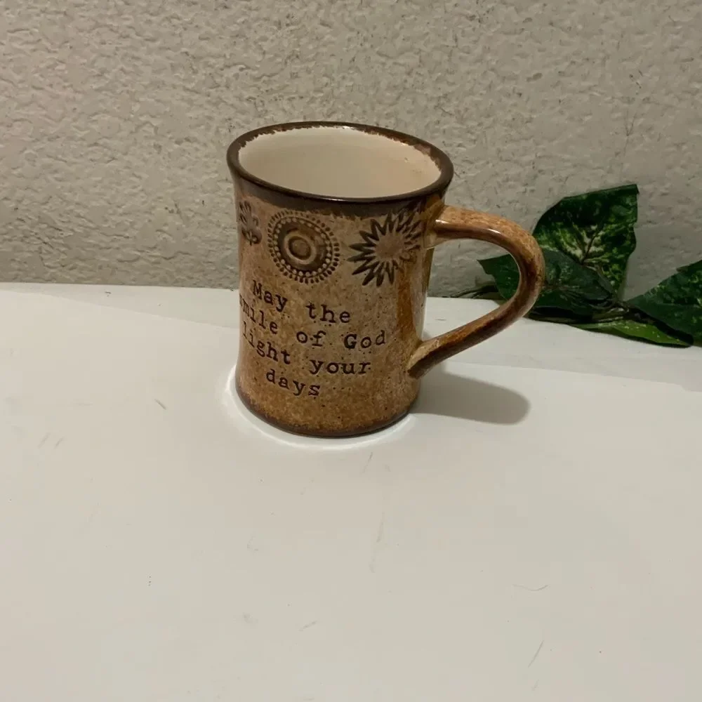 May the smile of God light your days coffee mug Cracker Barrel G3